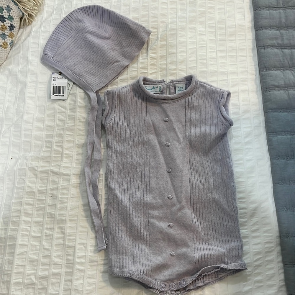 Feltman Bros Sweater outfit with matching hat